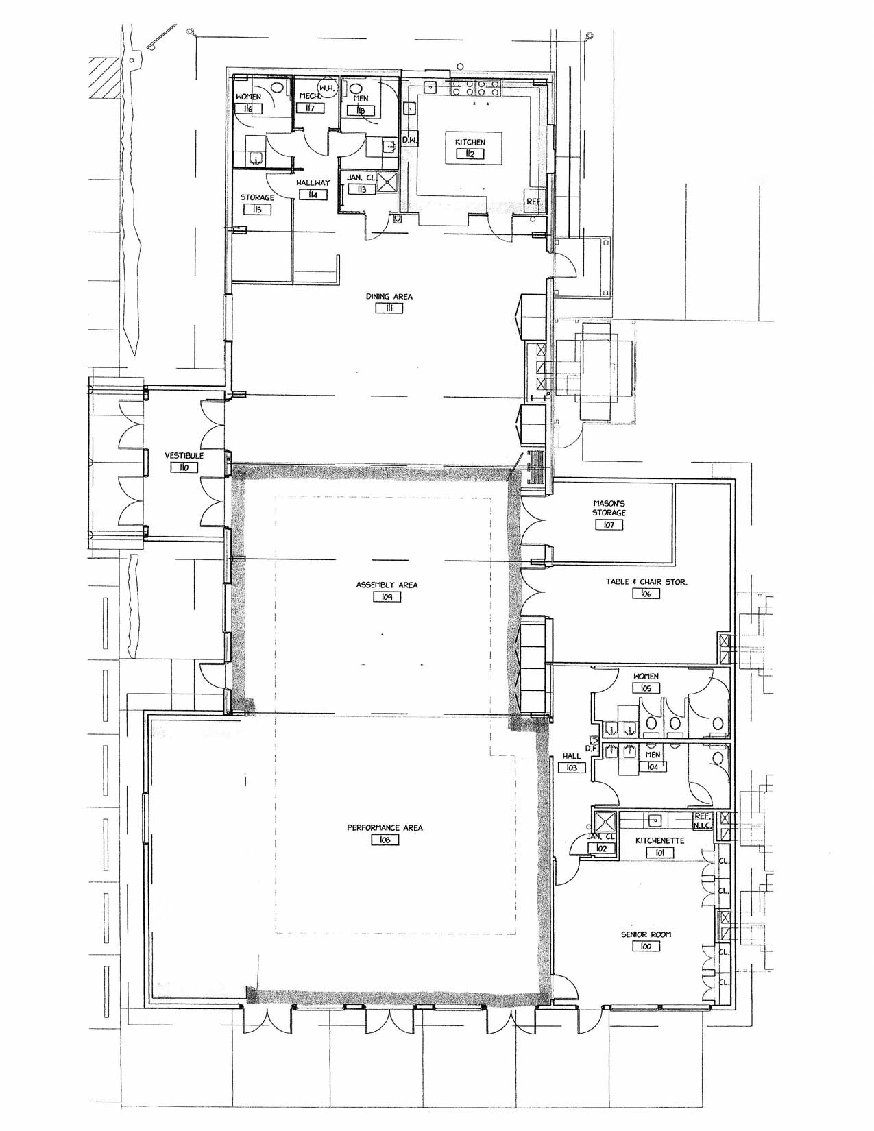 Largo Community Center Floor Plan